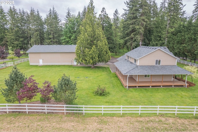 29115 NE 99th Ave, Battle Ground, WA 98604 - view of yard with a wooden deck