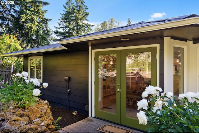 2941 SW Moss St, Portland, OR 97219 - entrance to property with french doors