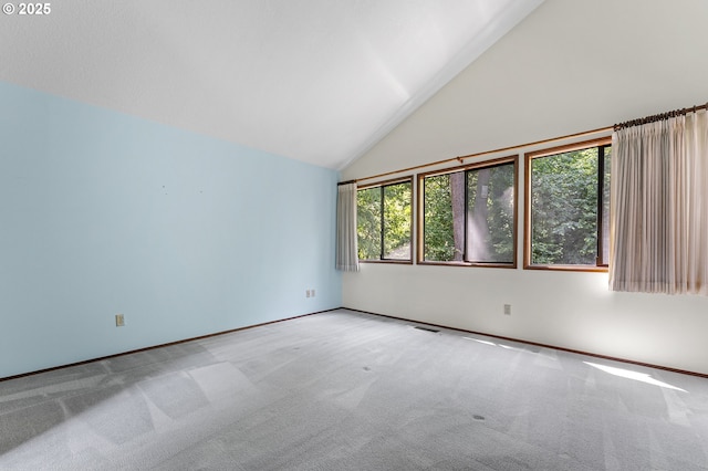 2 Icarus Loop, Lake Oswego, OR 97035 - empty room featuring carpet and high vaulted ceiling