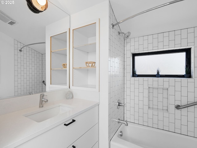 4566 NE Cesar E Chavez Blvd, Portland, OR 97211 - bathroom with vanity and shower / tub combination