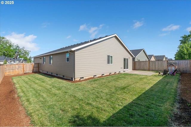 456 Cornwell St, Woodburn, OR 97071 - back of house featuring a patio and a fenced backyard