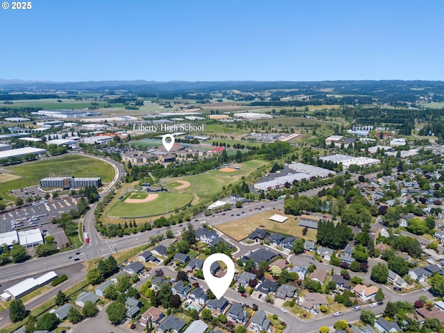 5346 NW Wickiup Way, Portland, OR 97229 - aerial view of property and surrounding area