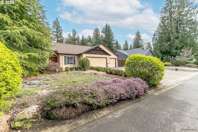24788 E Mckenzie Valley Ct, Welches, OR 97067 - single story home with a garage and driveway