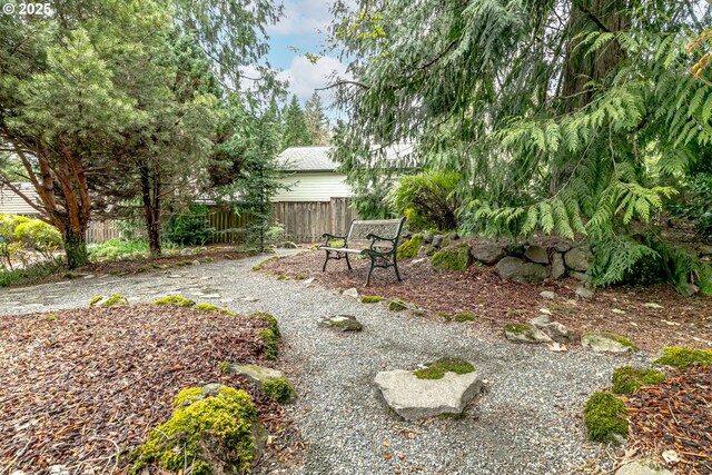 24788 E Mckenzie Valley Ct, Welches, OR 97067 - view of yard featuring fence