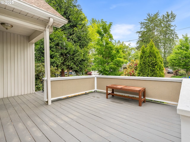 3943 NE 76th Ave, Portland, OR 97213 - view of wooden terrace