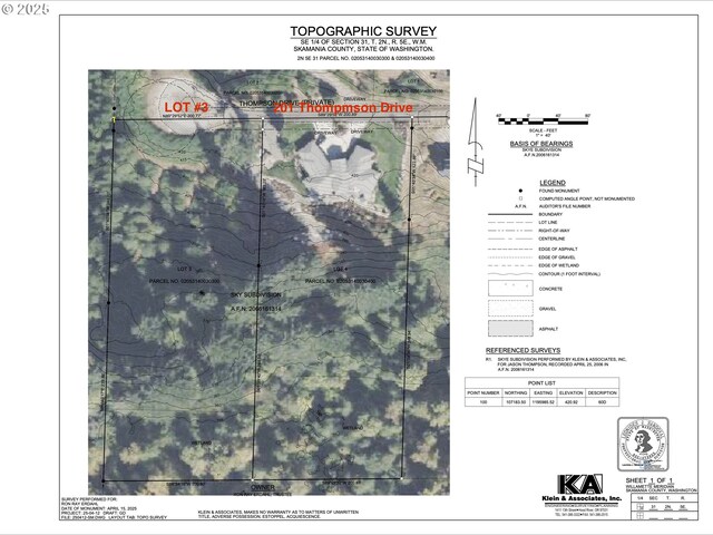 Thompson Dr Lot # 3, Washougal, WA 98671