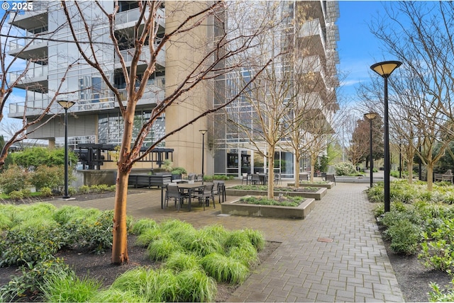 view of property's community