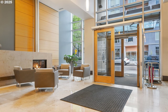 view of building lobby