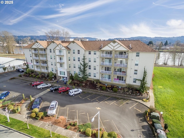 view of property featuring a mountain view