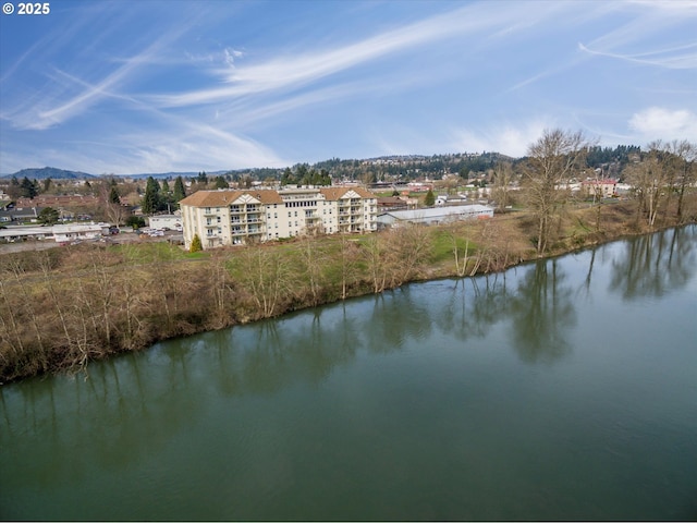 property view of water