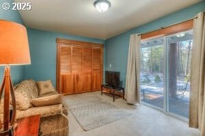 view of sitting room