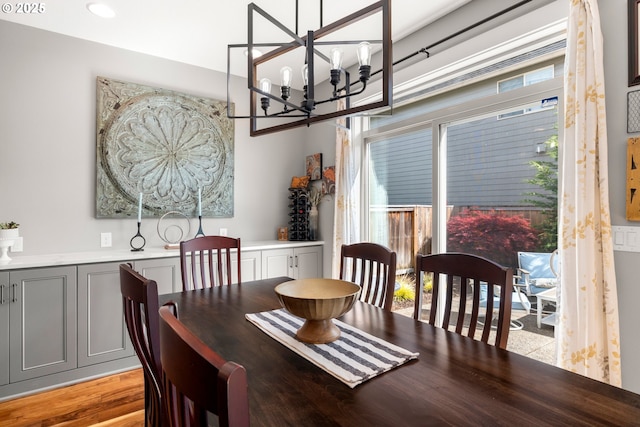 6244 SE Jess Ct, Hillsboro, OR 97123 - dining space with a notable chandelier
