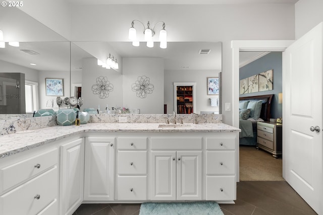 6244 SE Jess Ct, Hillsboro, OR 97123 - full bath with vanity, connected bathroom, and visible vents