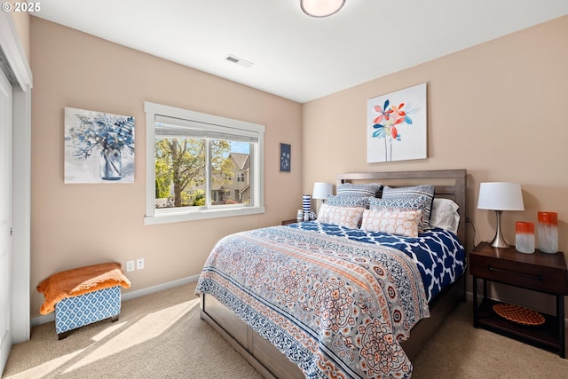 6244 SE Jess Ct, Hillsboro, OR 97123 - bedroom featuring carpet floors, baseboards, and visible vents