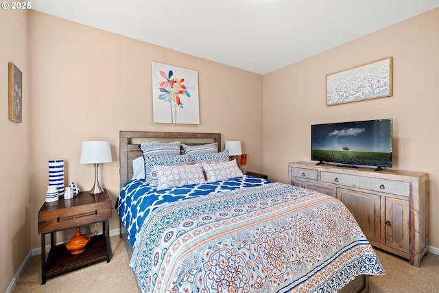 6244 SE Jess Ct, Hillsboro, OR 97123 - bedroom featuring baseboards and light carpet