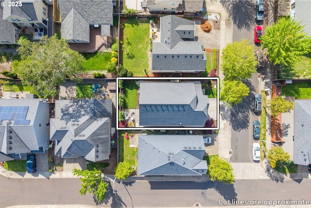 6244 SE Jess Ct, Hillsboro, OR 97123 - drone / aerial view with a residential view