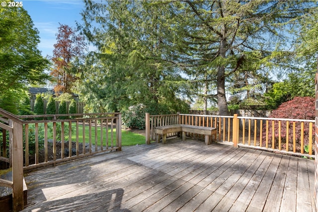 view of deck