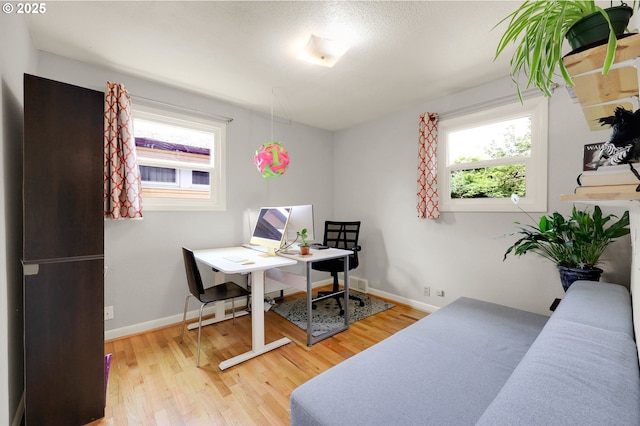 2940 Pearl St, Eugene, OR 97405 - home office with wood finished floors and baseboards