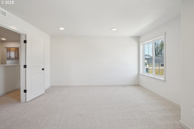 17109 NE 82nd St, Vancouver, WA 98682 - carpeted empty room with recessed lighting, baseboards, and visible vents