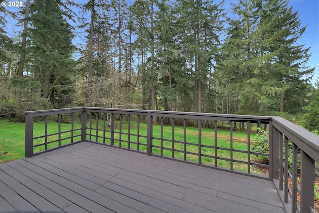 29652 Lusk Rd, Eugene, OR 97405 - deck featuring a yard