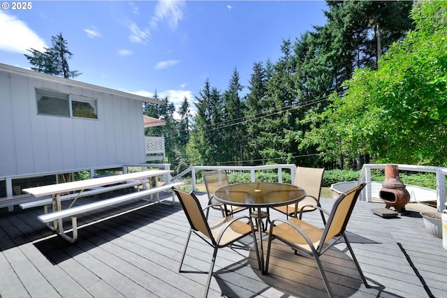 85304 Nestle Way, Pleasant Hill, OR 97455 - deck featuring outdoor dining area
