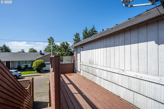 520 Elm Ave, Tillamook, OR 97141 - view of wooden deck