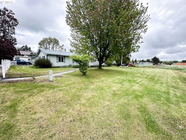 view of yard