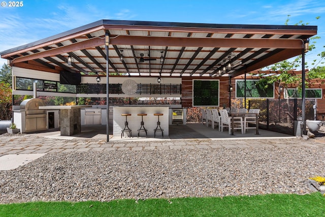 22961 SE Filbert Rd, Eagle Creek, OR 97022 - view of patio with a bar