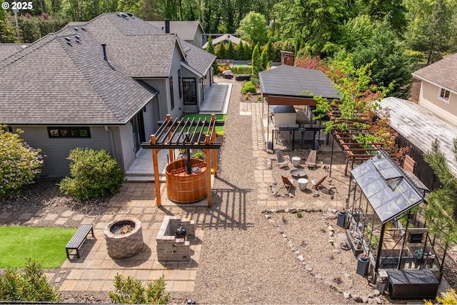 22961 SE Filbert Rd, Eagle Creek, OR 97022 - view from above of property