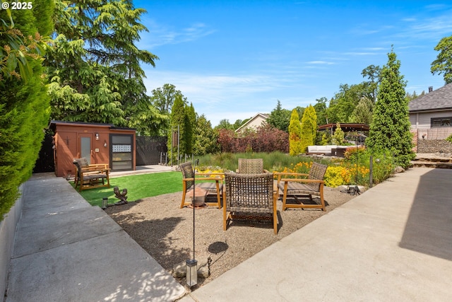 22961 SE Filbert Rd, Eagle Creek, OR 97022 - view of patio / terrace with outdoor dining space
