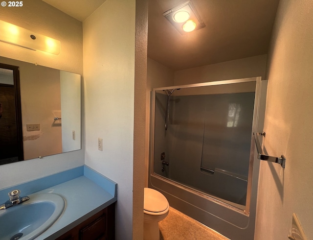 1011 Heather Ct, Reedsport, OR 97467 - full bathroom with vanity and combined bath / shower with glass door