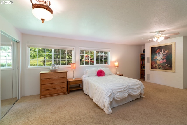 77690 Brock Rd, Oakridge, OR 97463 - bedroom featuring light carpet and a closet