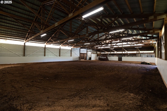 77690 Brock Rd, Oakridge, OR 97463 - view of indoor horse riding arena
