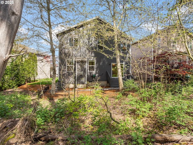 view of back of house