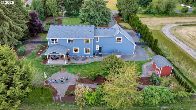bird's eye view