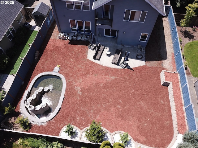 14509 SE Faircrest St, Clackamas, OR 97015 - view from above of property