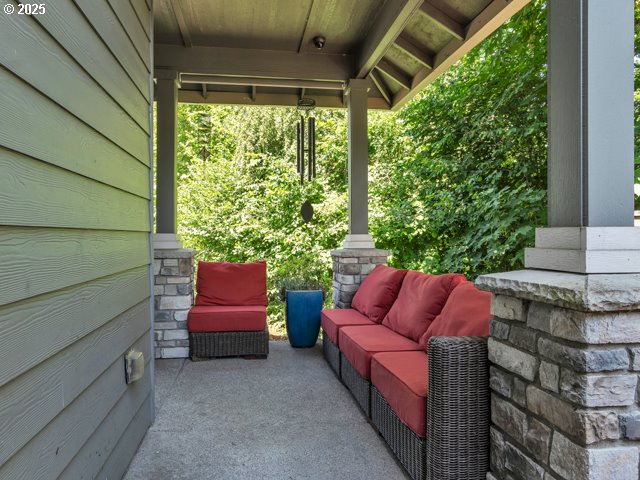 14509 SE Faircrest St, Clackamas, OR 97015 - view of patio / terrace featuring outdoor lounge area