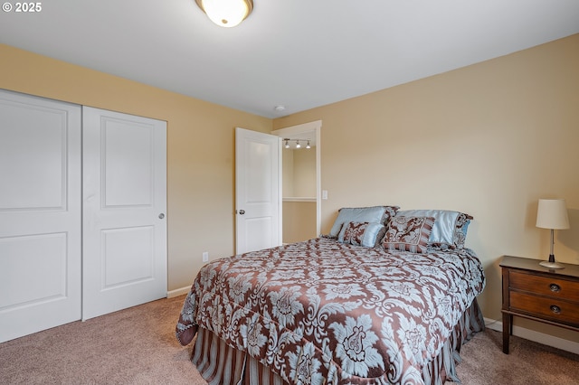 13420 SW 2nd St, Beaverton, OR 97005 - carpeted bedroom with a closet and baseboards