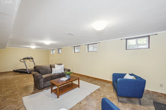 3132 SE 58th Ave, Portland, OR 97206 - living area with baseboards