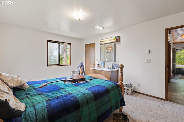 272 Whipple Tree Dr, Yoncalla, OR 97499 - bedroom with light colored carpet and baseboards
