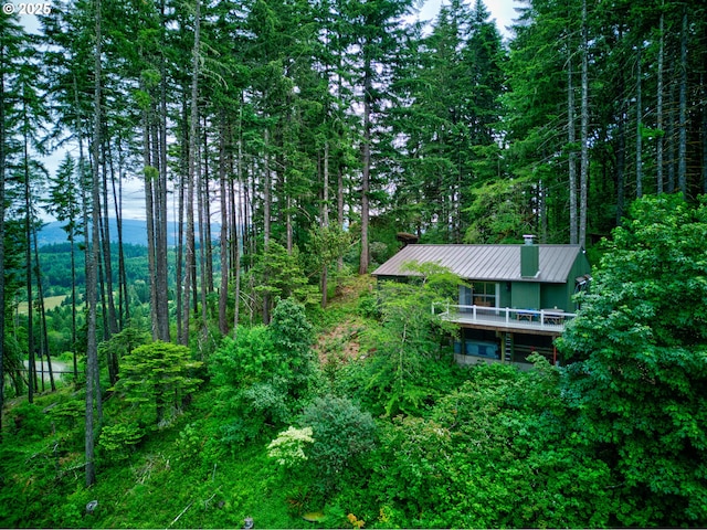 272 Whipple Tree Dr, Yoncalla, OR 97499 - view of yard with a view of trees