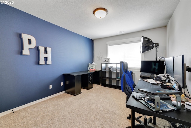 12241 Mimosa Way, Oregon City, OR 97045 - office featuring carpet flooring and a textured ceiling