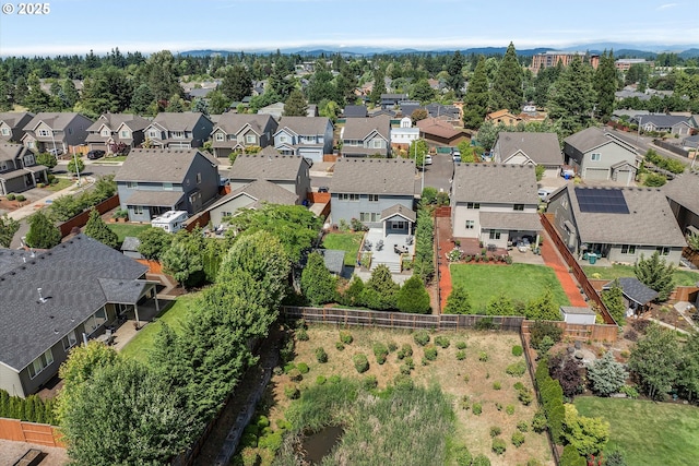 12241 Mimosa Way, Oregon City, OR 97045 - aerial perspective of suburban area featuring mountains