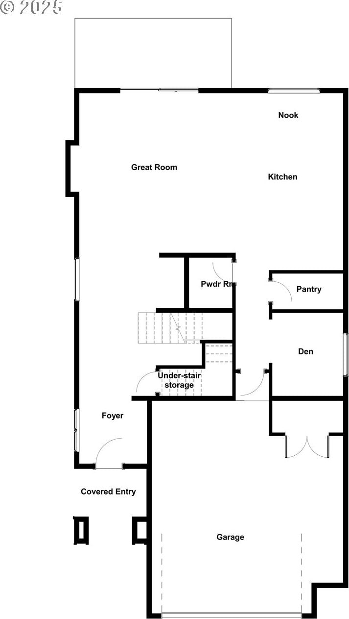 842 NE 17th Ave, Canby, OR 97013 - floor plan / room layout
