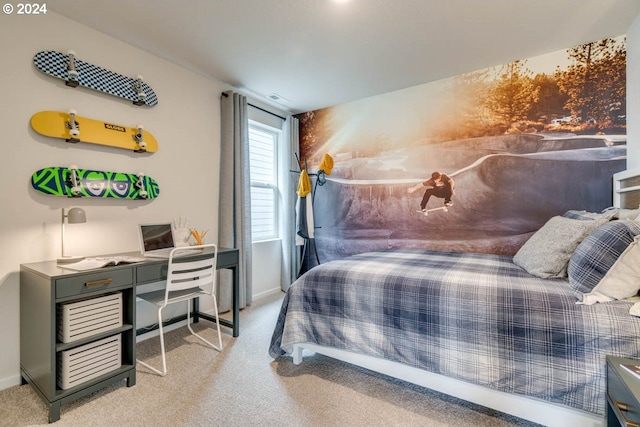 2891 V St, Springfield, OR 97477 - bedroom with light colored carpet and baseboards