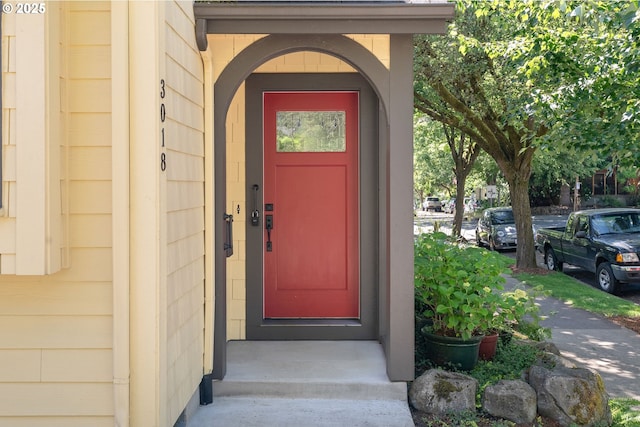 2406 SE 30th Ave, Portland, OR 97214 - doorway to property