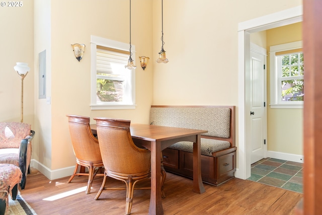 2406 SE 30th Ave, Portland, OR 97214 - dining space with wood finished floors
