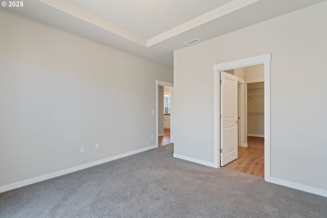 7314 NE 66th St, Vancouver, WA 98662 - unfurnished bedroom with carpet flooring, a spacious closet, baseboards, and a closet