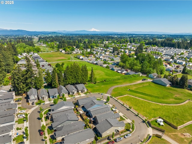 7314 NE 66th St, Vancouver, WA 98662 - aerial view of residential area featuring mountains