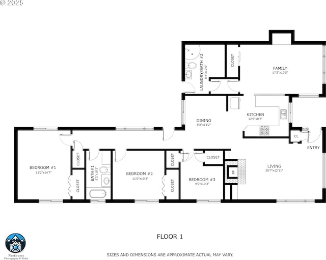 2801 Kincaid St, Eugene, OR 97405 - floor plan / room layout